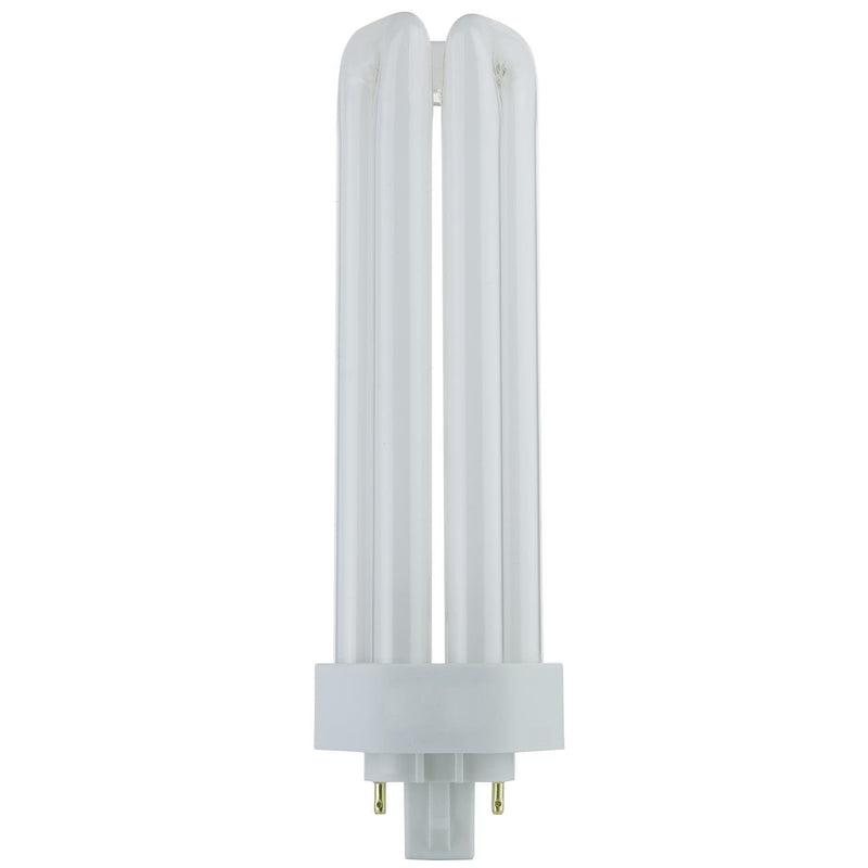 Circle (6 Pack PLT-42W 841, 4 Pin GX24Q-4, 42 Watt Triple Tube, Compact Fluorescent Light Bulb 4100k - Cool White 6 Count (Pack of 1)