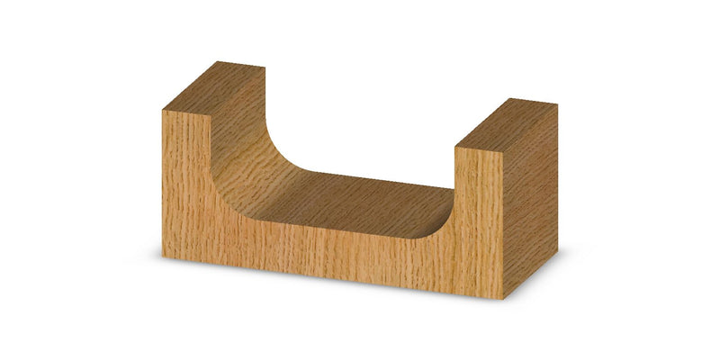 Whiteside Router Bits 1376 Bowl and Tray Bit with 1/4R 1-1/4-Inch Cutting Diameter and 1/2-Inch Cutting Length