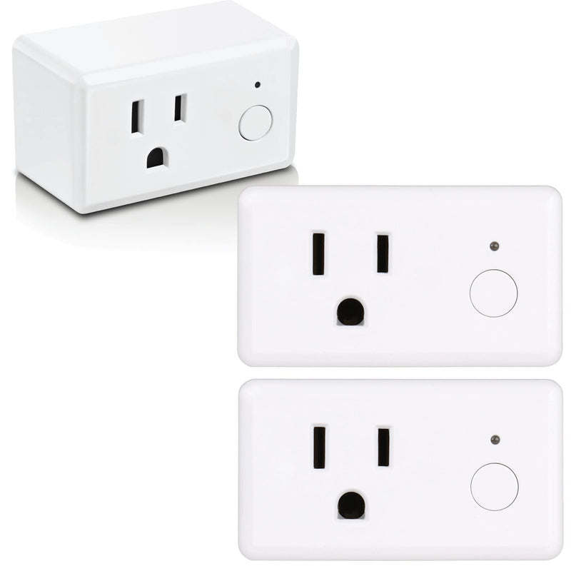 Feit Electric Indoor Smart WiFi Plug Compatible with Alexa and Google Home (3 Pack)