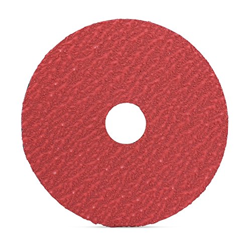 BHA Ceramic Resin Fiber Grinding and Sanding Discs, 5” x 7/8”, 24 Grit - 25 Pack