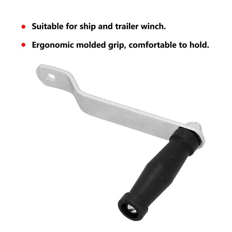 Watris Veiyi Replacement Winch Handle, Crank Handle, Trailer Handle Replacement, Boat Winch Handle Comfort Grip Replacement Accessory for Trailer Marine Sailboat