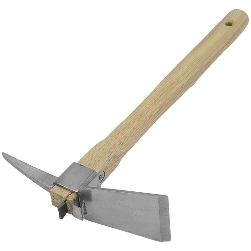 Zenport J606 Planting Hoe, 2.5-Inch Wide Stainless Steel Blade, 3-Inch Pick 1