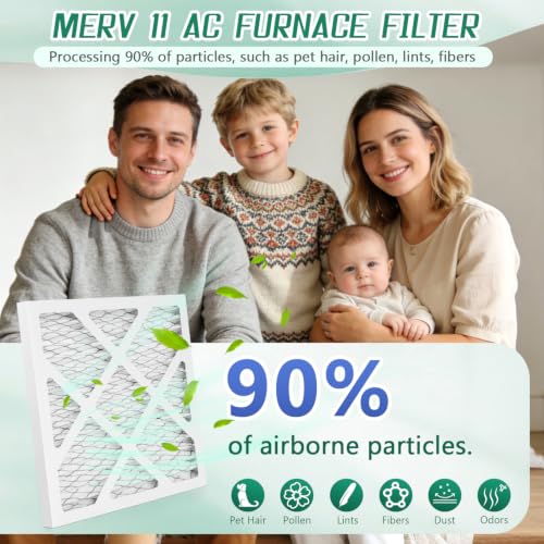 6 Pack Updated 10x14x2 Air Filter, pertain Merv 11 MPR1000 6-PACK
