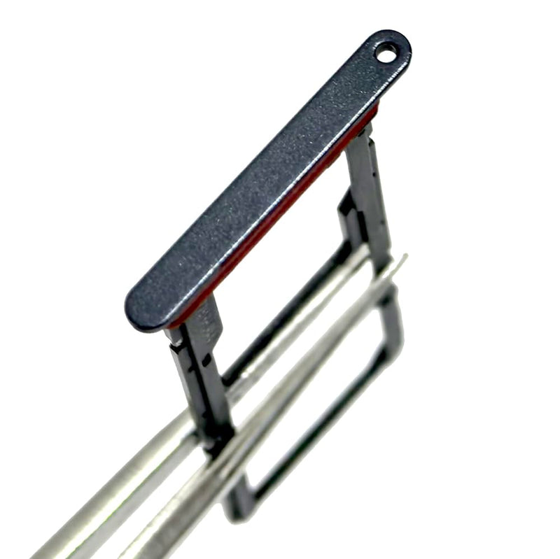Galaxy A07 4G SIM Card Tray Dual Replacement A07 4G A075 Sim Card Slot Holder for Samsung Galaxy A07 4G SM-A075F SM-A075M A075B Sim Card Tray Repair Part with Opening Needle (Gray) Gray