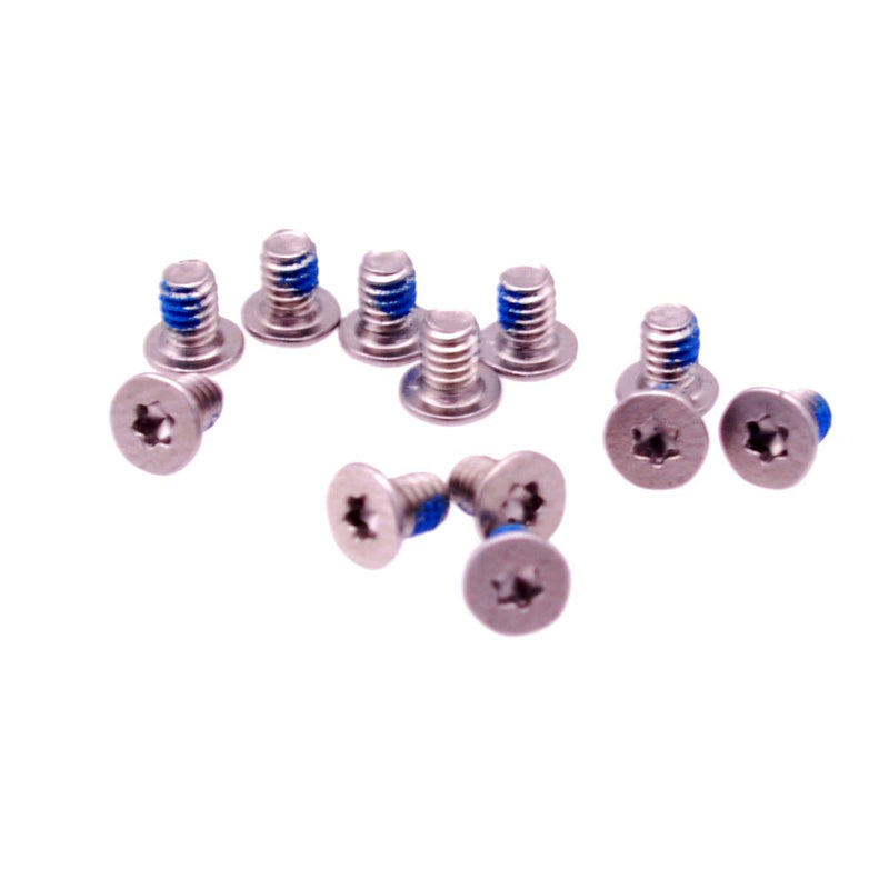 12x M2x3mm Silver Torx T5 Replacement Bottom Case Base Cover Screw for Dell XPS 13, XPS 15 7590 9550 9560 9500 XPS 17 9700 Precision 5510 5520