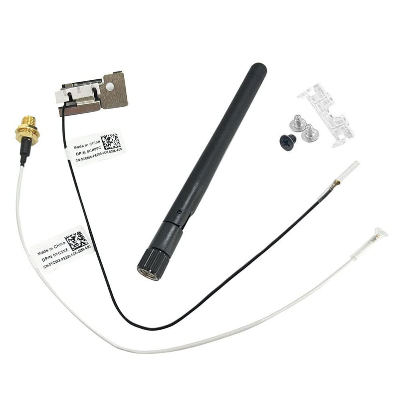 Zahara 2.5G MFF WiFi Antenna Cable for DELL OptiPlex 3020 3040 3050 3060 3070 5050 7040 7050 7060 7070 9020 3040M 3050M 5050M 7040M 7050M 9020M D09U001 FWR8V YC3XX P9YC5 0F3XFM 0WF4V9 0CR86C