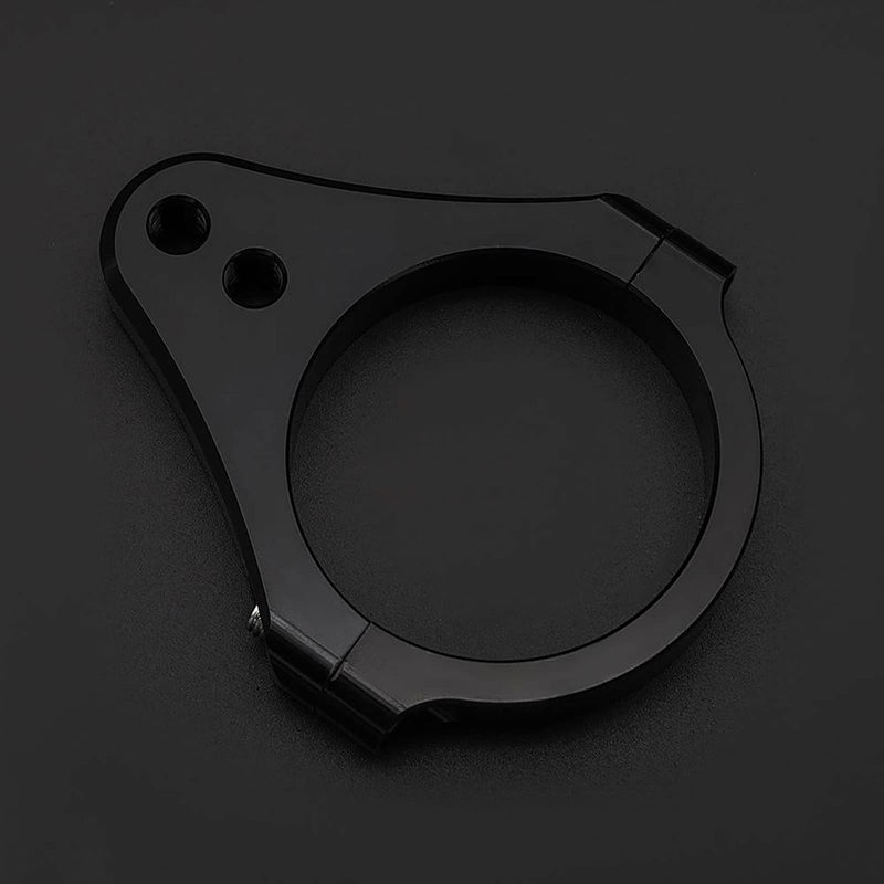 30mm CNC Aluminum Motorcycle Fork Tube Brackets Steering Damper Frame Mounting Clamp Foot Fixer Hardware Parts Stabilizer Universal 30mm