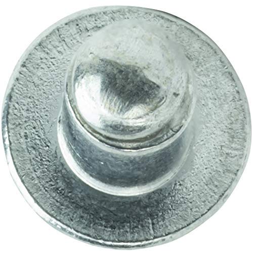 Fastenere Pop Rivets - 3/16" x 1-1/4" (25pcs) Heavy Duty, Open-End, Aluminum, Dome-Head Blind Rivets, Corrosion-Resistant, High Tensile & Shear Strength, 6-20 Gap 1.126"-1.250" 3/16" x 1-1/4" (6-20) (25 Pack)