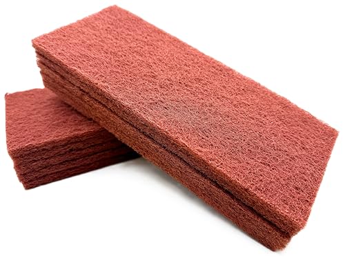 7447 PRO 3-2/3" x 9" Very Fine Maroon Surface Conditioning Sheet