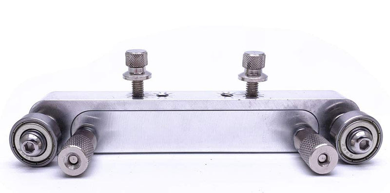 Jiayouy Adjustable Guitar Nut & Bridge Sander Luthier Tool for Electric Acoustic Guitar Bass Silver