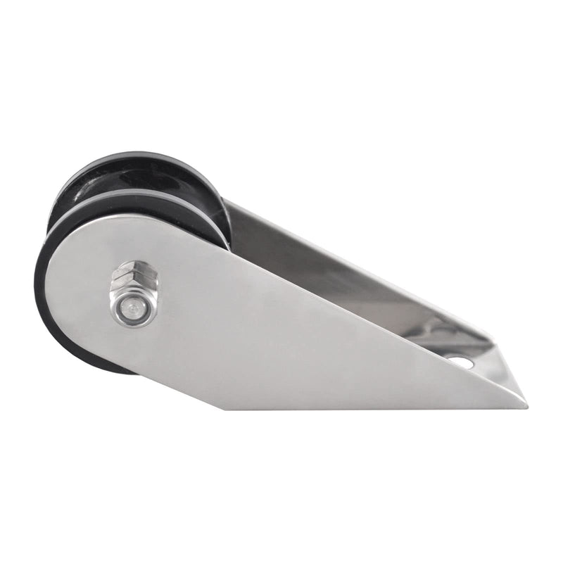 Bow Boat Anchor Roller 160mm Boat Stainless Steel Bow Anchor Roller Rubber Lift Roller for Yacht Fishing Boat