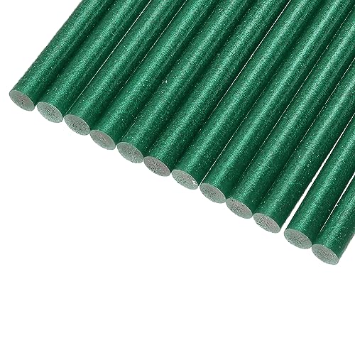 X AUTOHAUX 12pcs 11 x 200mm EVA Bling Paintless Dent Repair Hot Melt Dark Green