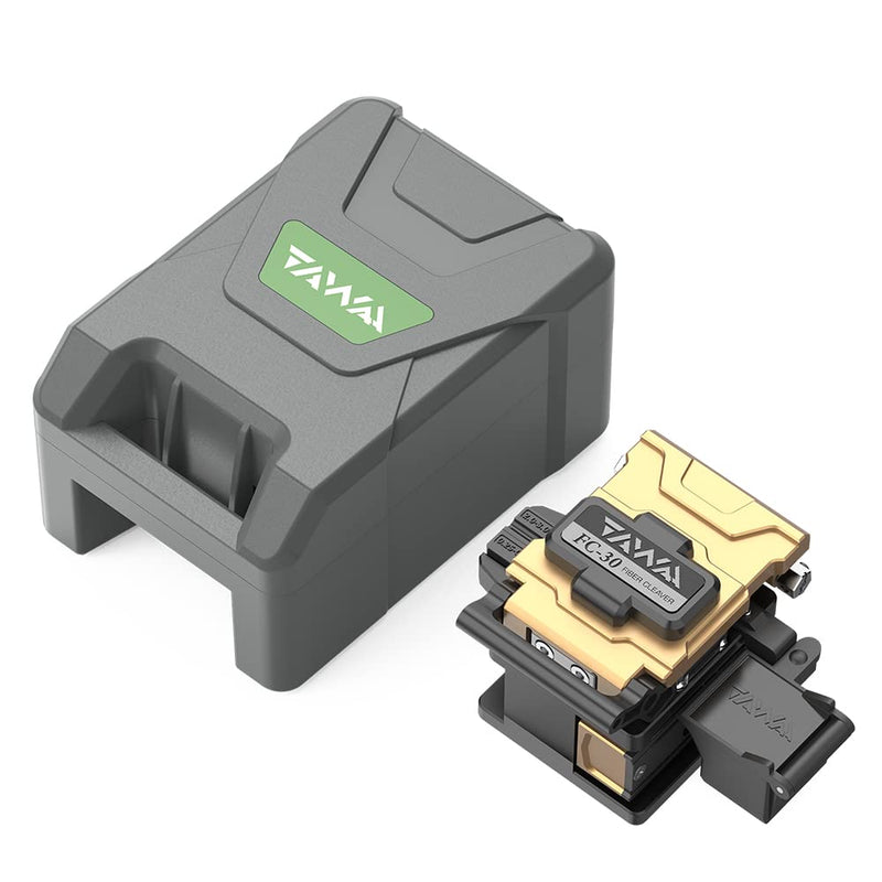 ORIENTEK Optical Fiber Cleaver Double Fixture High Precision Fiber Optic Cutting tools Wire Stripping Machine clivador fibra óptica 48,000 Cleaves (FC-30 Cleaver) FC-30 Cleaver