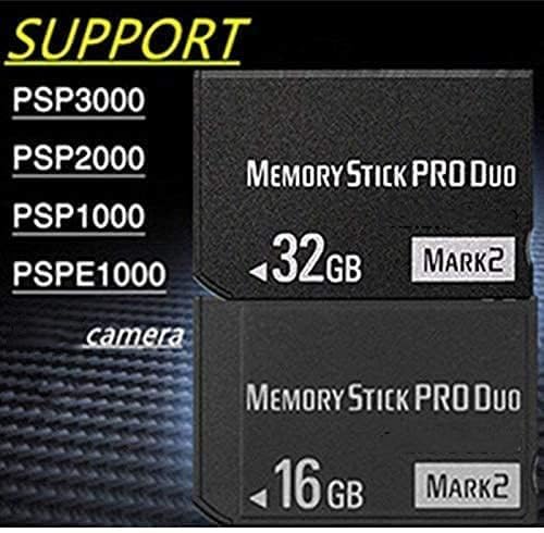 Original 64GB Memory Stick pro Duo (Mark2) for PSP Accessories Memory Card Camera Card