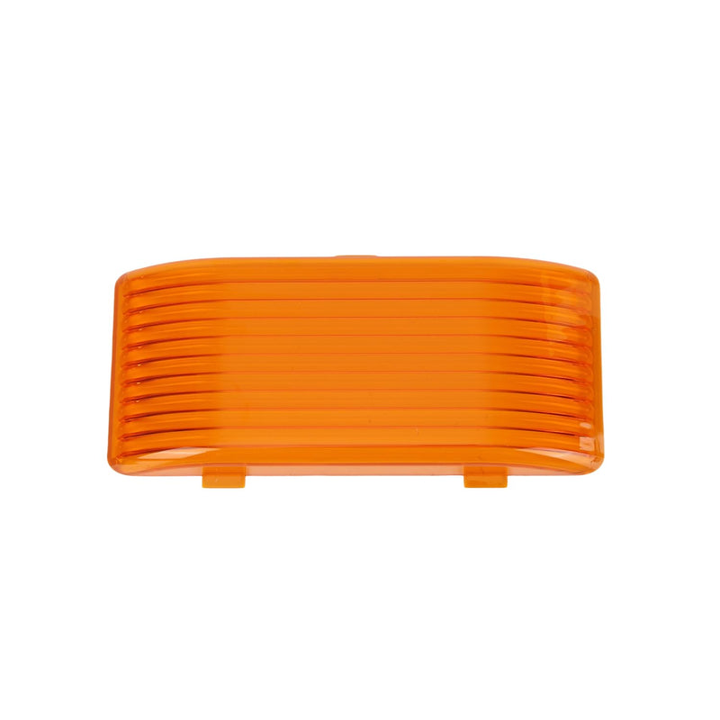 Replacement Lens Parts for RV Exterior Porch Light, Plastic Trailer Light Lens Camper Outside Lights Cover Accessories Compatible with BARGMAN 34-78-517,515, 522 (Orange)
