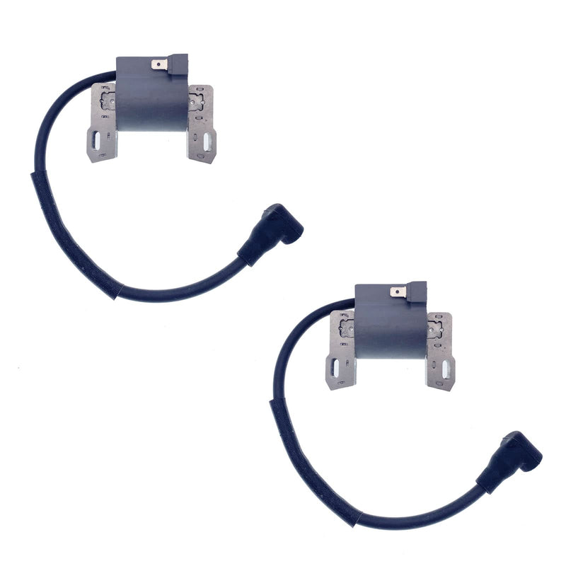 2Pcs Ignition Coil Compatible with Briggs & Stratton 401000 405000 407000,18-22HP Intek V-Twin Engine,Replaces Part #592846, 691060, 799651