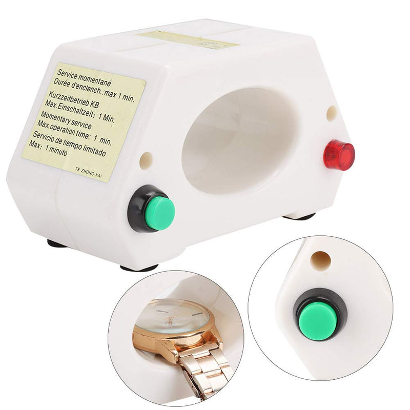 Demagnetizer,Professional Lightweight Mechanical Wristwatch Demagnetizer For Repairing Watch Adjusting Watch Time Watchmakers Repairing Workers Watch Repairing Tool (US)