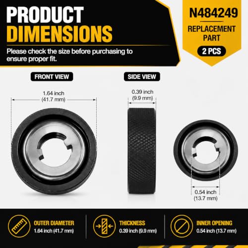 N484249 Flanged Hex Nut for DeWALT Angle Grinder