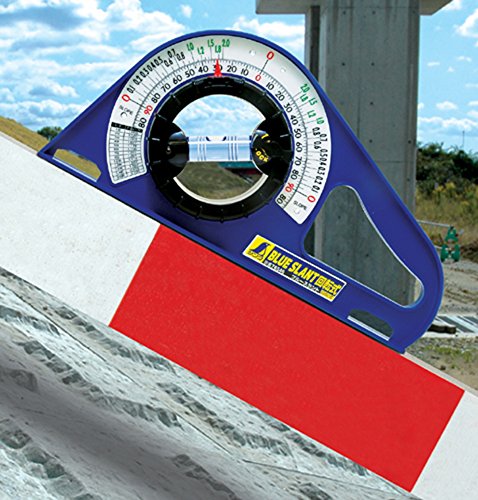 Blue Slant Roof Gauge and Level