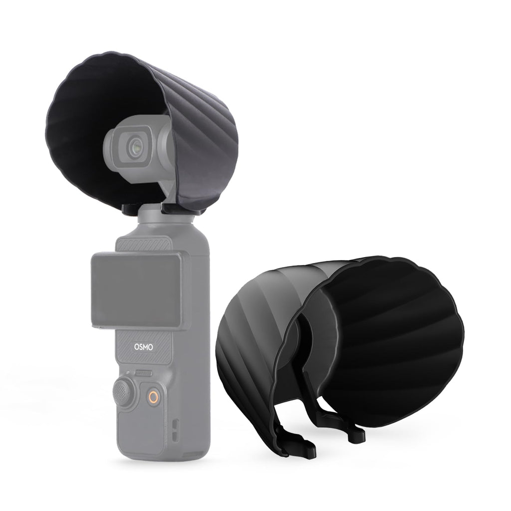 Camera Lens Sun Hood for DJI Osmo Pocket 3, Lens Hood Sunshade Lens Protector Cap Cover Guard, DJI Osmo Pocket 3 Camera Accessories