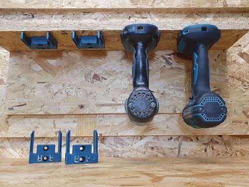 StealthMounts Tool Holder Compatible with Makita 18V LXT (4 Pack) - Black | StealthMounts Tool Mounts | Made in the UK