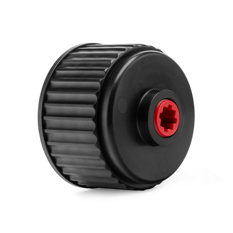 VP Racing Fuel Filler Hose, Black Hose Cap, and Black Replacement Vent Cap Kit Black cap Black vent cap