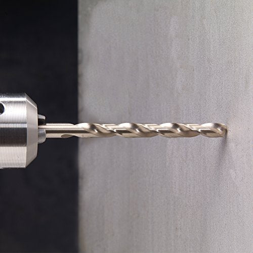 Champion Cutting Tool 705C-1/4 Cobalt 1/4-Inch 135 Degree Split Point HSS HD Jobber Twist Drill Bits, 12-Pack