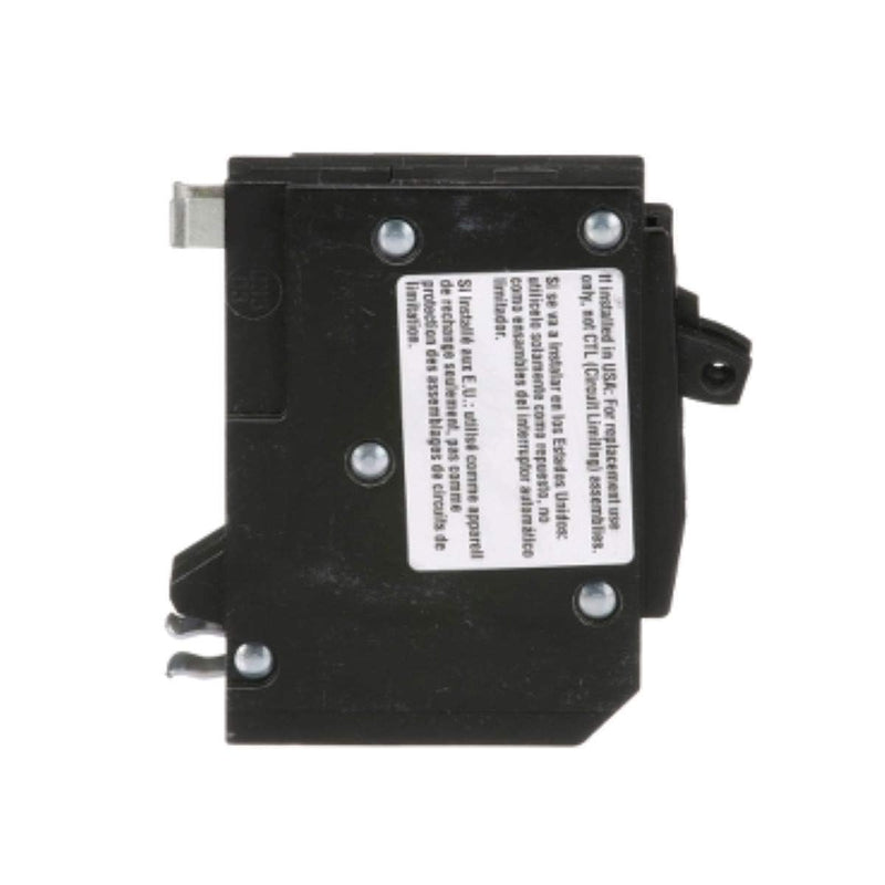 Square D - Tandem mini Circuit Breaker, QO, 2 x 1 Pole at 20A, 120/240VAC, 10kA, Plug in Mount, Clam Pack - QO2020C