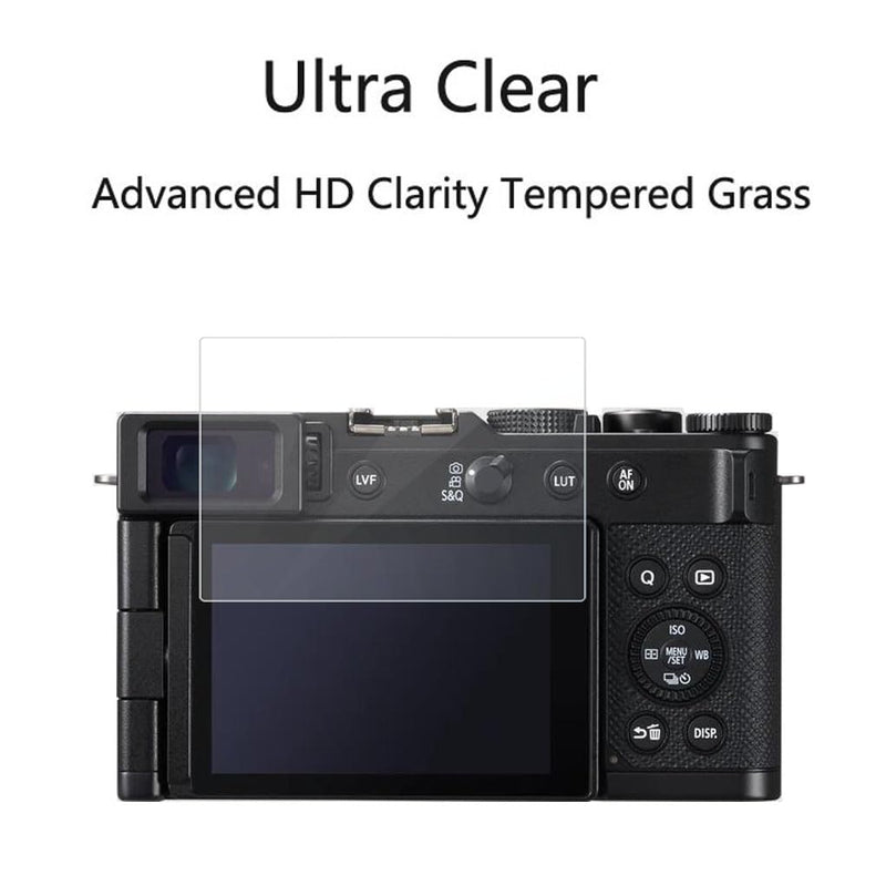 for Panasonic LUMIX L10 Screen Protector, Anti-Scratch | [3 Pack] HD Tempered Glass Film, Anti-Fingerprint, Bubble Free, Compatible for Panasonic LUMIX L10 Digital Camera DC-L10T