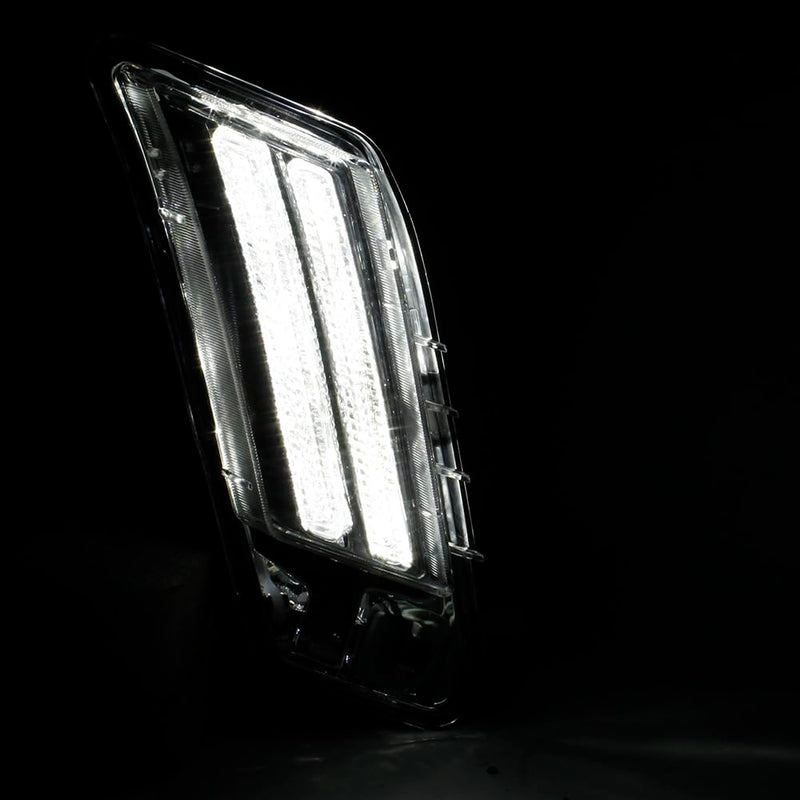 LED DRL Daytime Running Light Lamp Fit for Volvo XC60 2010 2011 2012 2013 | Plastic | with bulbs | Volvo XC60 accessories,Replace for VO2521112 31290874(Right Side) Right Side