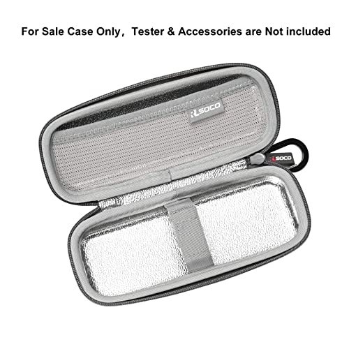RLSOCO Carrying Case for Klein Tools VDV512-101 Explorer 2 Coax Tester Kit & Compatible with Klein Tools VDV002-820 Coax Push-On Connector VDV Kit (Case Only)