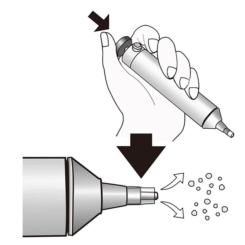 ENGINEER Solder Sucker Made in Japan Professional Grade Desoldering Pump | High-Power Suction, Heat Resistant (max. 350℃) SS-03 (New Version)