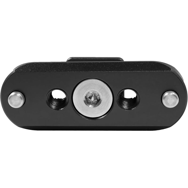 KONDOR BLUE | NATO Rail to Hot Shoe Adapter for Remote Trigger Top Handles | Add a top Handle to Any Camera, Ultra-Durable, & Spring-Loaded Safety Pins | Raven Black