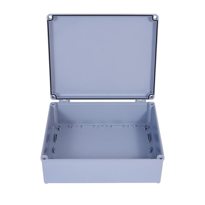 12" x 10" x 4" ABS Plastic Dustproof Waterproof Box IP65 Junction Boxes Project Junction Conduit Box Enclosure Use for Outdoor and Indoor 12" x 10" x 4"