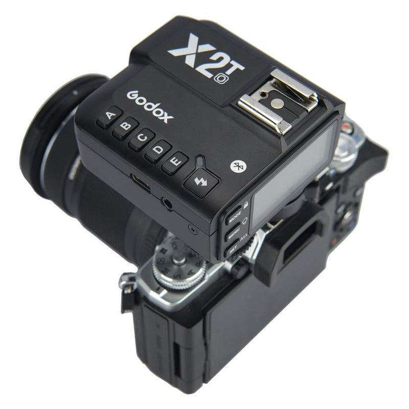 Godox X2T-O 2.4G Wireless Flash Trigger Transmitter for Olympus with TTL II HSS 1/8000s Group Function LED Control Panel Firmware Update