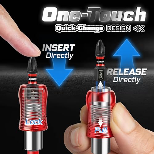 GEINXURN Mini Ratchet Wrench Set, 72 Teeth Ratchet Wrench For Tight Spaces, Locking Bit Holder, Change Adapter and Mini Socket Ratchet Comes in a Push-Pull Tin Case, Ideal for Repair and DIY projects 16