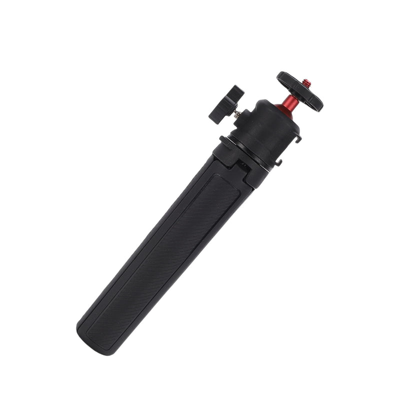 Generic Compact Tripod with Cold Shoe and Ball Head | Selfie Stick Stand for Live Streaming Photography
