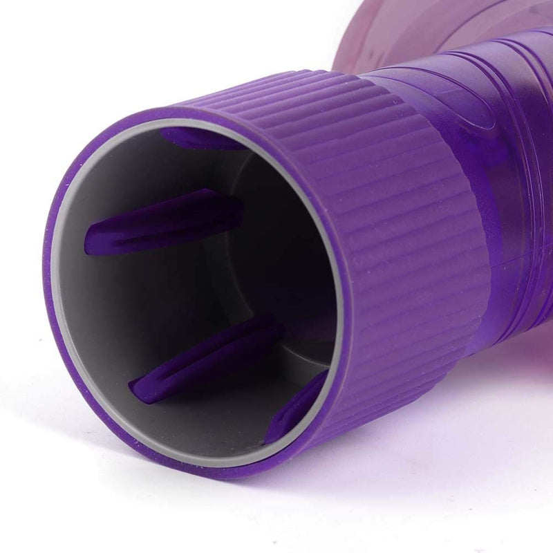 Magic Hair Roller Drying Diffuser Blow Dryer Wind Curl Hair Dryer Cover Hair Styling Tools (Purple) purple