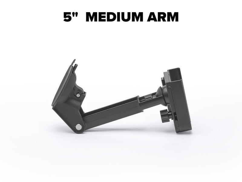 WeatherTech WindshieldFone Universal Windshield-Mounted Car Phone Holder Black Plastic