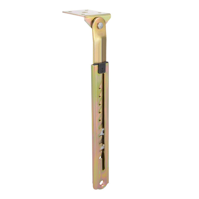 uxcell Pair Double Angle Lifting Rod Desk 10 Gear Adjusting Hinge Bracket 250mm Length