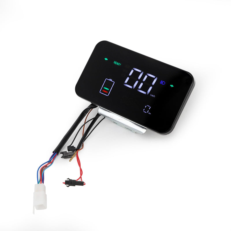 Minho 48V-72V Display Control Panel Digital Speedometer for Electric Scooter Bicycle E-Bike,Square Instrument Square