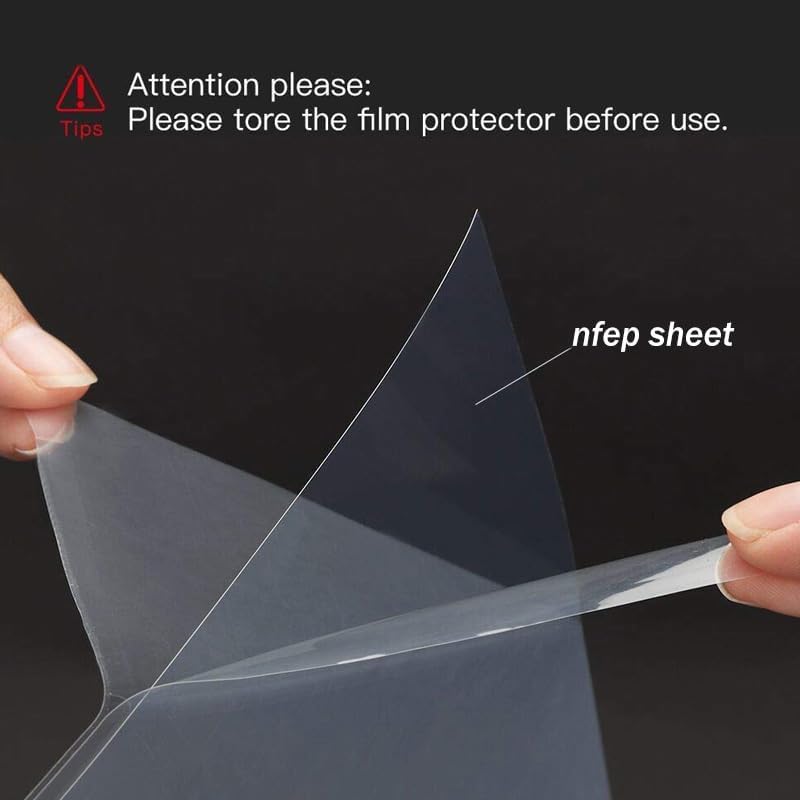 Antinsky nFEP PFA Release Film 280 * 450mm 1pc for Phrozen Sonic Mega 8k, Transform, Anycubic M3 MAX, Creality HALOT MAGE PRO etc. Better Durability Best for Large Resin 3D Printer Upgraded from FEP NFEP 280*450mm