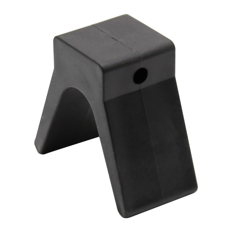 SYOWADA 4” V-Span Boat Trailer Rubber Stop Bow Stop wtih 2" Width | 2 * 4 * 1/2 Inch Block Trailer Rubber Bow Stop Non Marking Polyurethane Mounting Hole Y-Stop