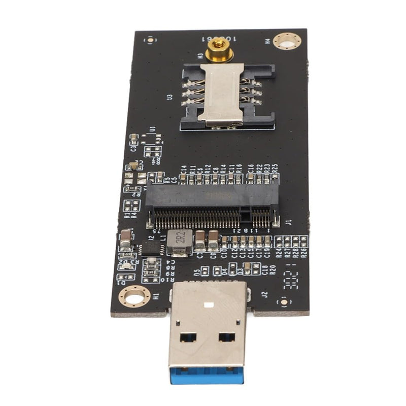 NGFF to USB 3.0 Adapter with SIM Slot – Plug and Play M.2 Card Reader for Windows for Linux, 30×42 Key B WWAN LTE Support