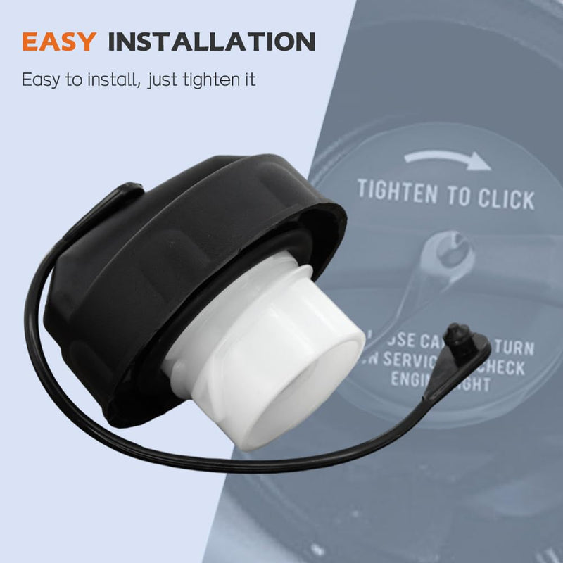 Fuel Tank Cap Gas Cap Compatible with 2003-2018 Jeep Wrangler JK, 2001-2019 Grand Cherokee,1998-2017 Town and Country 2000-2020 Ram 1500 2500 3500 Replaces 52100552AG 52030387AB 52030387AA