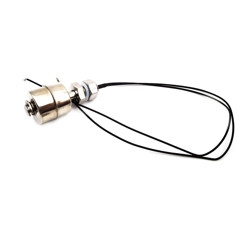 KIRO&SEEU 45mm Stainless Steel Float Switch Liquid Water Level Sensor Monitor Vertical Fish Tank Mini M10x1.5mm