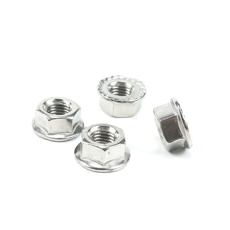 New Exhaust Flange Install Kit Pair Flanges Gaskets C-Clips Nuts Washers for Harley Davidson