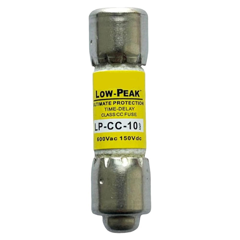 10-Pack New LP-CC-10 LP-CC-10A LP-CC 10A 600Vac Time Delay Fuse,LP-CC-10A Current Limiting Class CC Rejection Cartridge Fuses