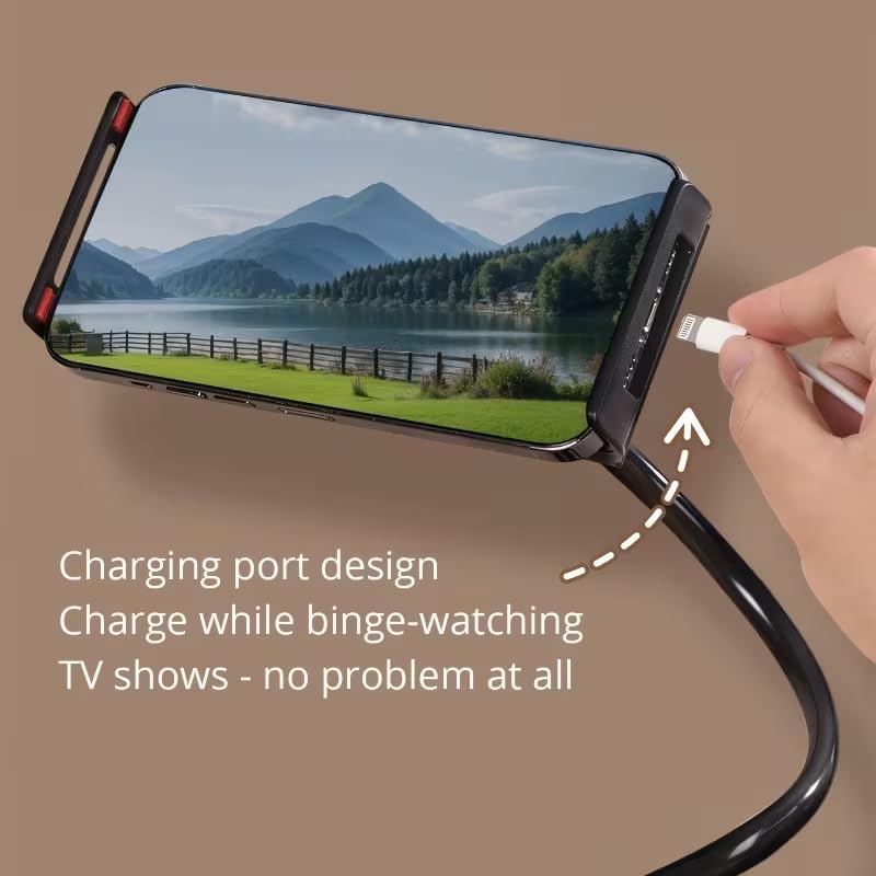 OHOO Tablet Holder for Bed, Flexible Tablet Stand Holder | Hands Free Adjustable Tablet Mount Clip, Compatible with iPad/Kindle 33.4 Inches