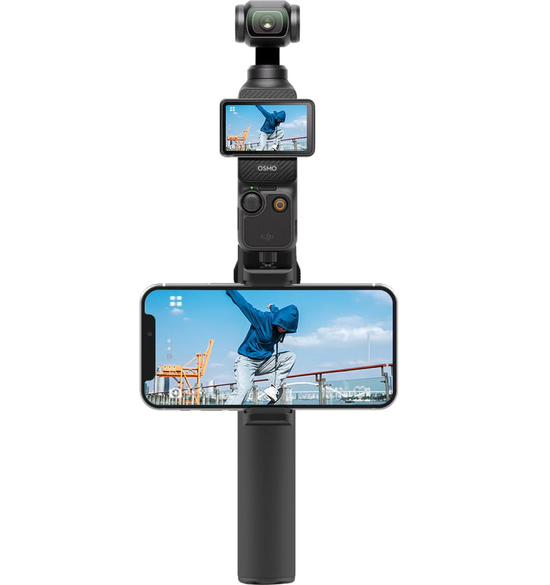 Smatree Portable Osmo Pocket 3 Power Stick (Power Bank) Compatible for DJI Osmo Pocket 3, Handheld Smartphone Holder Mount Bracket Only for DJI Osmo Pocket 3 Camera For Pocket 3(Upgrade Version)